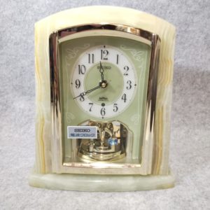 SEIKO 大理石　電波　置時計